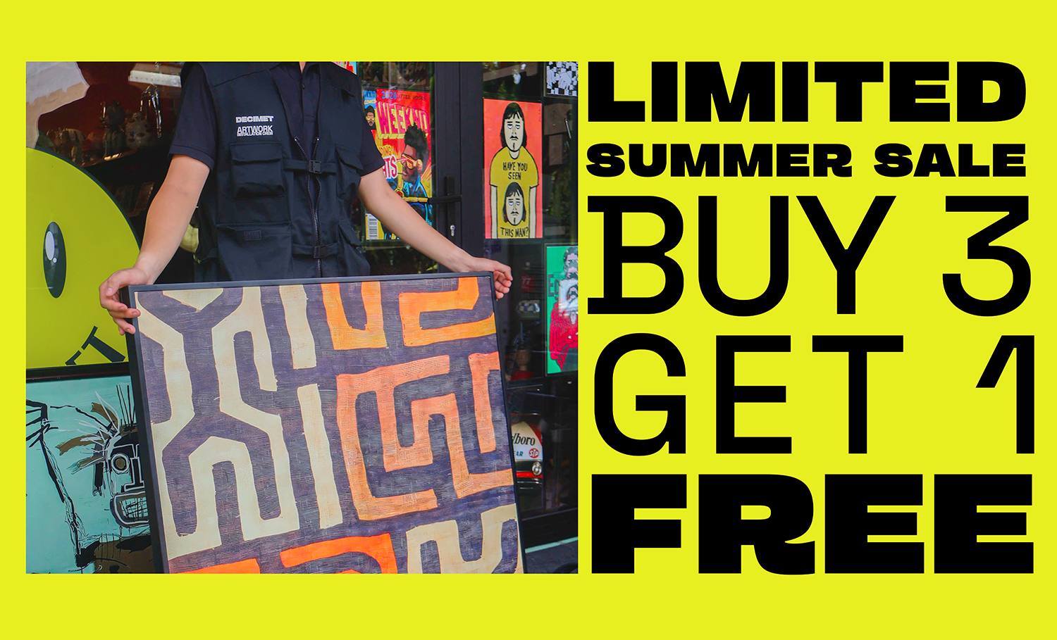 BUY 3 GET 1 FREE
