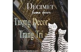 Tượng Decor trang trí nội thất - Vẻ đẹp nghệ thuật đa dạng và đầy cuốn hút