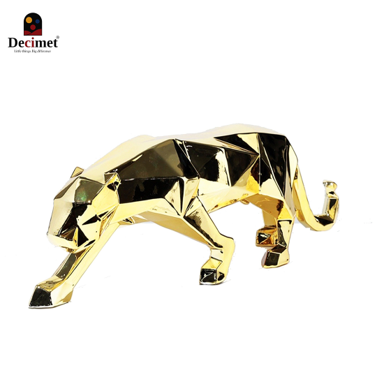 Golden Panther Statue