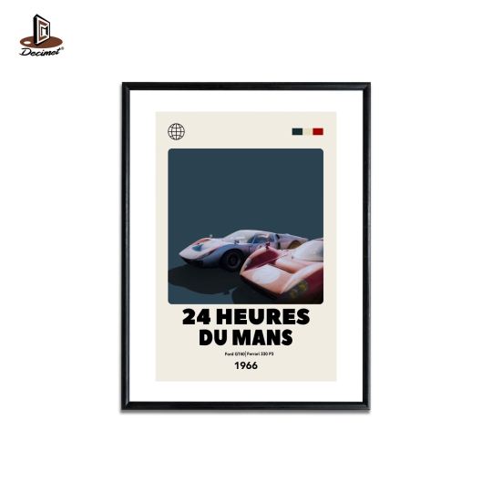 Poster 24 Heures Du Mans