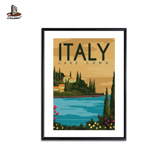 Poster Lake Como ITALYA