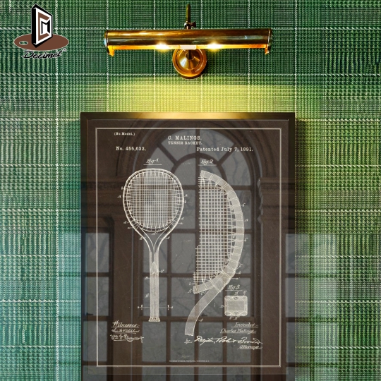 Poster Tennis Poster B&W