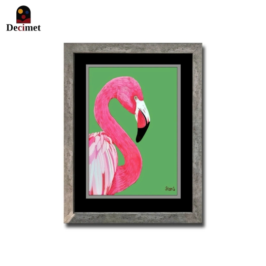  Poster Pretty Flamingo Canvas Art