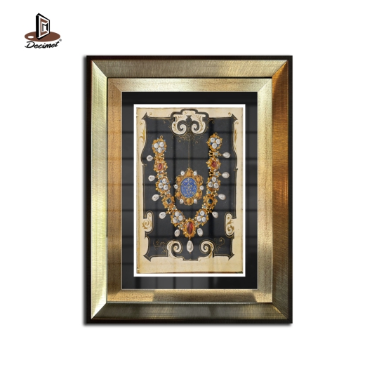 Khung Composite Gold Ghép Anna's Jewelry III Framed Art