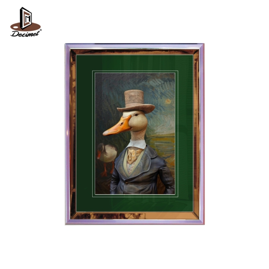 Tranh Khung Gương Ghép 1 Viền Composite Royal Duck