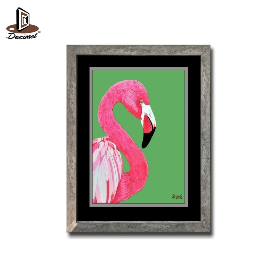  Poster Pretty Flamingo Canvas Art