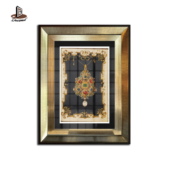 Khung Composite Gold Ghép Anna's Jewelry II Framed Art