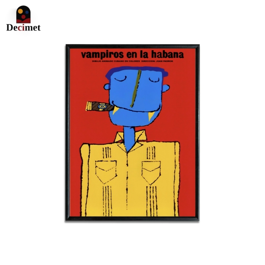 Tranh Khung Composite Đen Mỏng Vampires In Havana