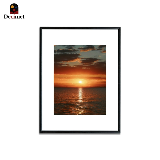 Tranh Khung Composite  Đen Mỏng Ocean Sunset