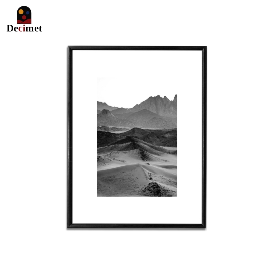 Tranh Khung Composite Đen Mỏng National Park. Death Valley BW