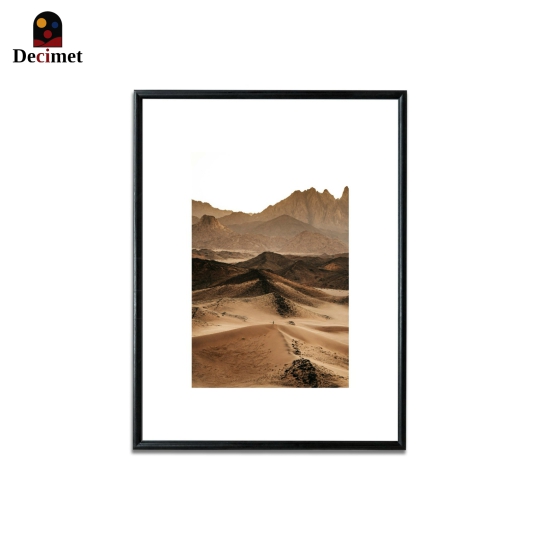 Tranh Khung Composite Đen Mỏng National Park. Death Valley
