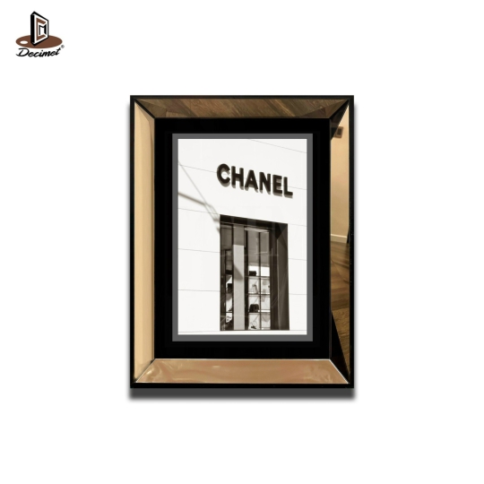 Tranh Khung Gương Trà Chanel Window 
