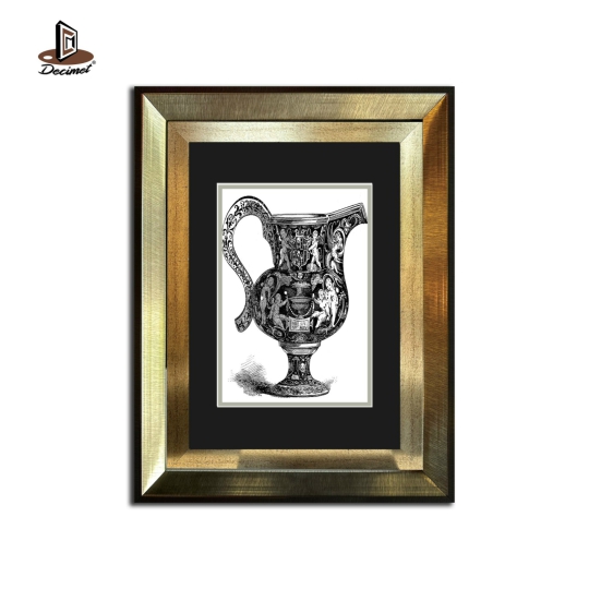 Tranh Khung Composite Ghép Chiếc cốc bạc từ Ý từ thế kỉ 16