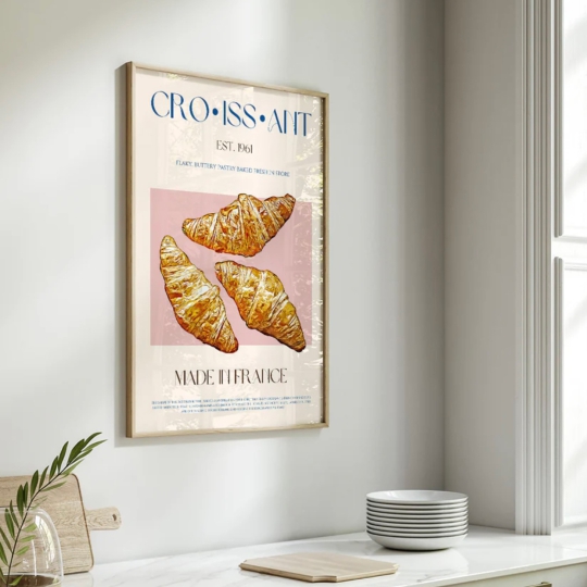 Poster Croissant