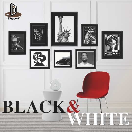 Set Tranh Black/White