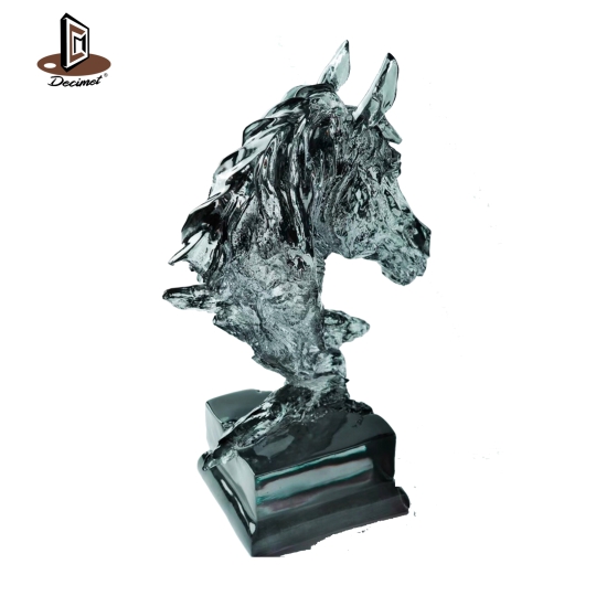Water Wave Horse Statue Decor
