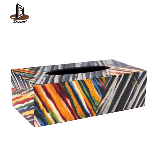 Abstract Color Tissue Box No.1
