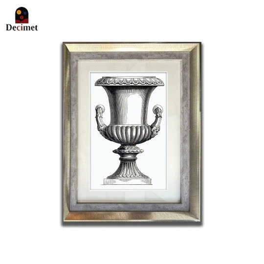 Composite-Double Frames Ancient Vase Model No.6