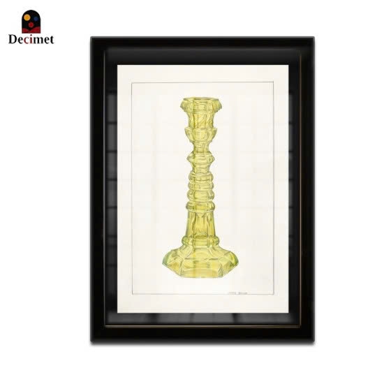 Tranh Khung Composite Đen Mỏng Candlestick No.1