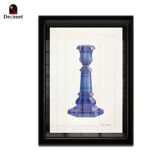 Tranh Khung Composite Đen Mỏng Candlestick Ronau William Woiceske 