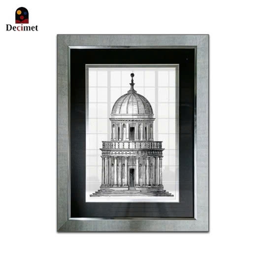 KHUNG BẠC CỔ ĐIỂN TEMPIETTO SAN PIETRO in MONTORIO ROME