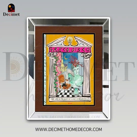 Tranh Khung Gương Bạc Greco Disco