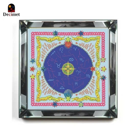 Tranh Khung Gương Bạc Zodiac No.2