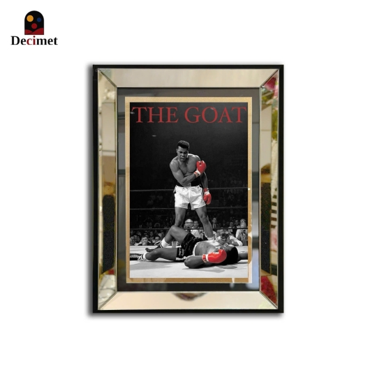 Tranh Khung Gương Bạc The Goat