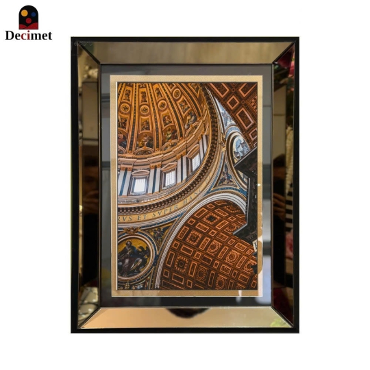 Tranh Khung Gương Trà St. Peter’s Basilica - Vatican