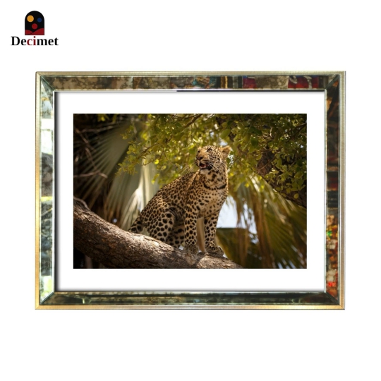 Tranh Khung Gương Loang The Leopard Sat On The Stove