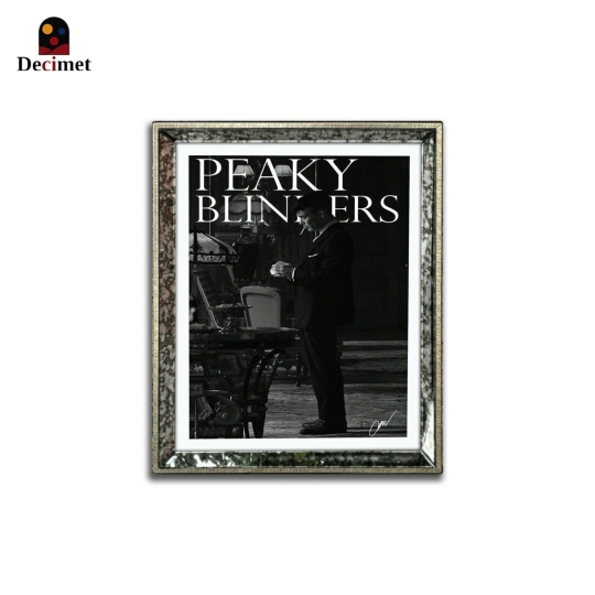Tranh Khung Gương Loang Peaky Blinders