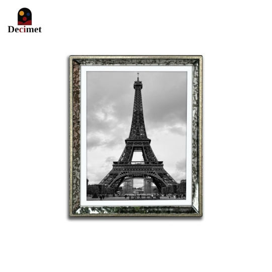 Tranh Khung Gương Loang Tháp Eiffel