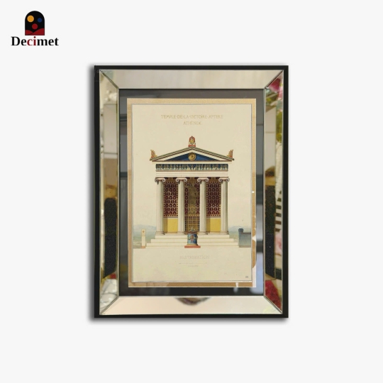 Athena Nike Silver Mirror Frame Painting