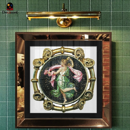 Dancing Lady Mirror Frame Painting