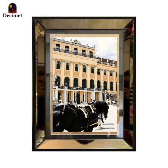 Schönbrunn Tea Palace Mirror Frame Painting