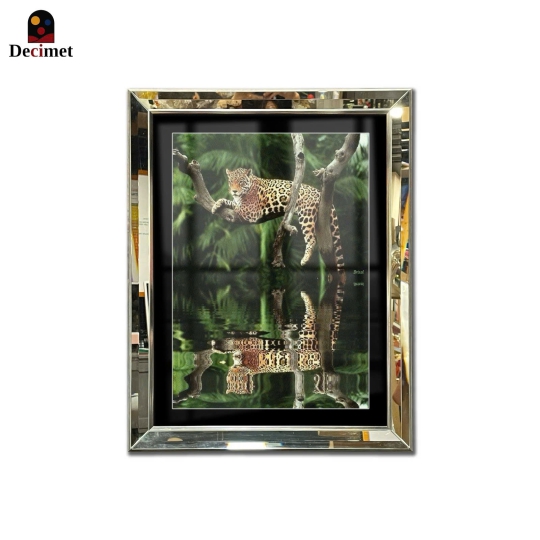 Tranh Khung Gương Vát Lá Hẹ Luxury Placemat