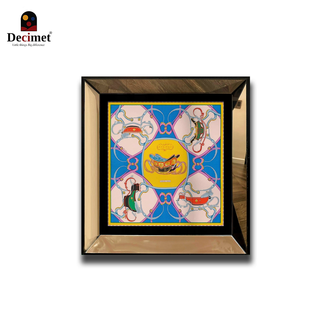 Square Mirror Frame Hermes. Springs Remix  45