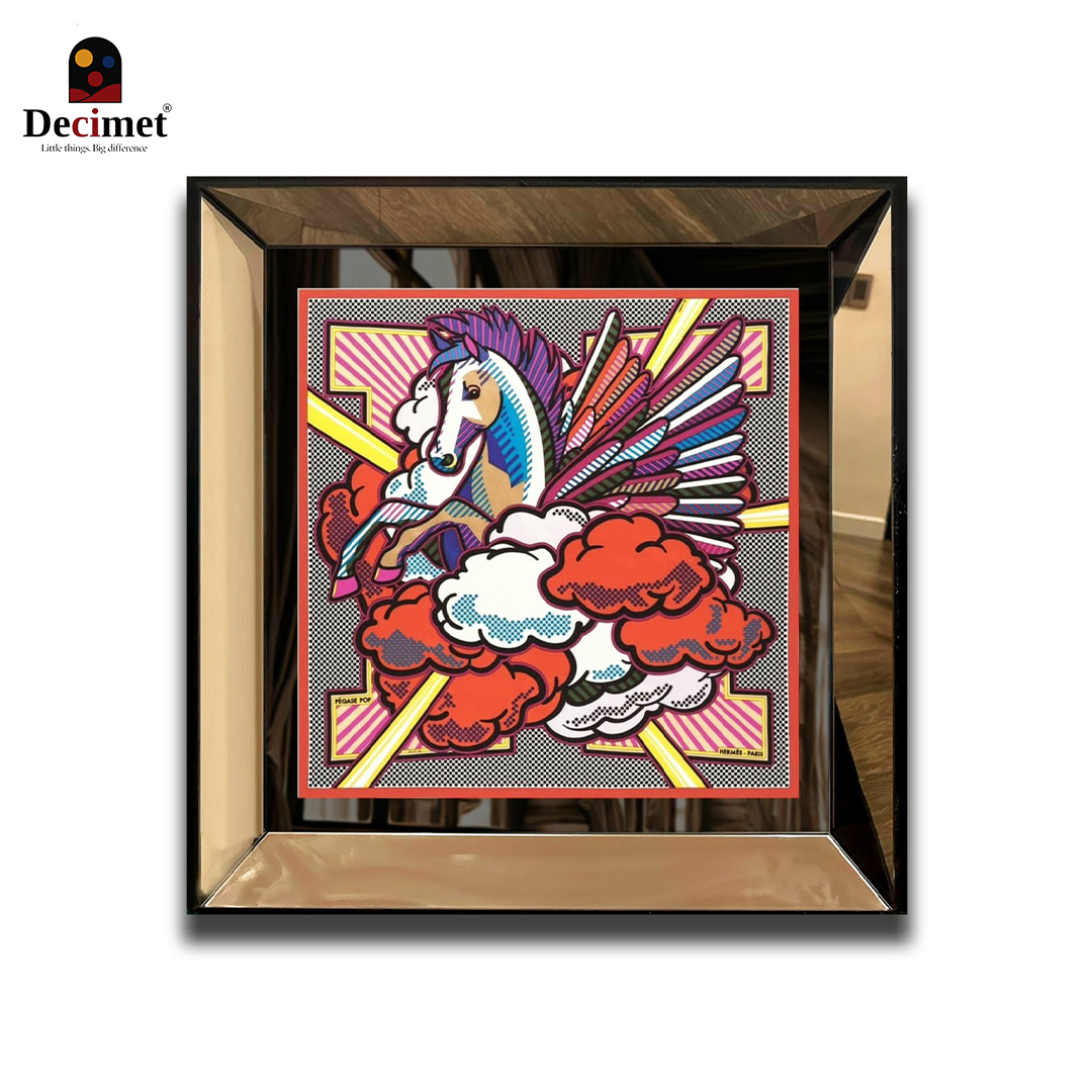 Square Mirror Frame Hermes No.2