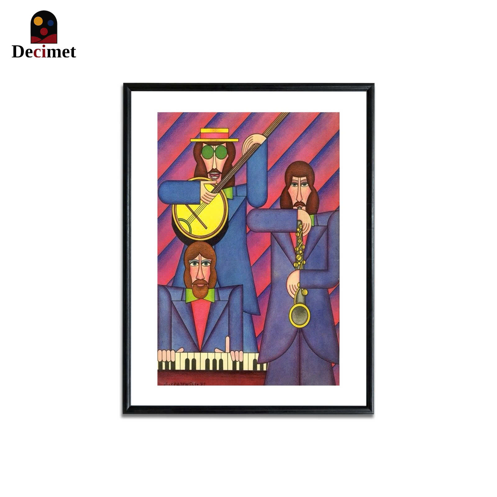 Poster Three Classical Musicians