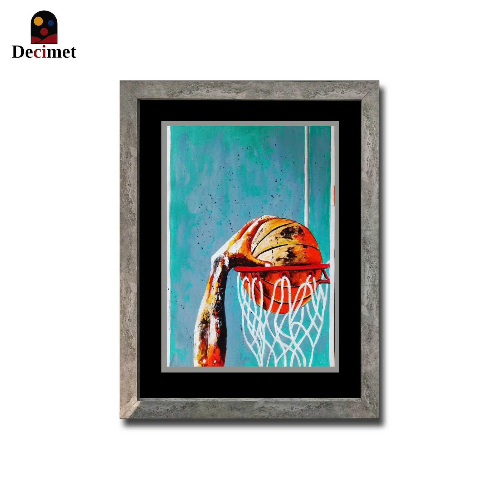  Poster Basketball Canvas Art 