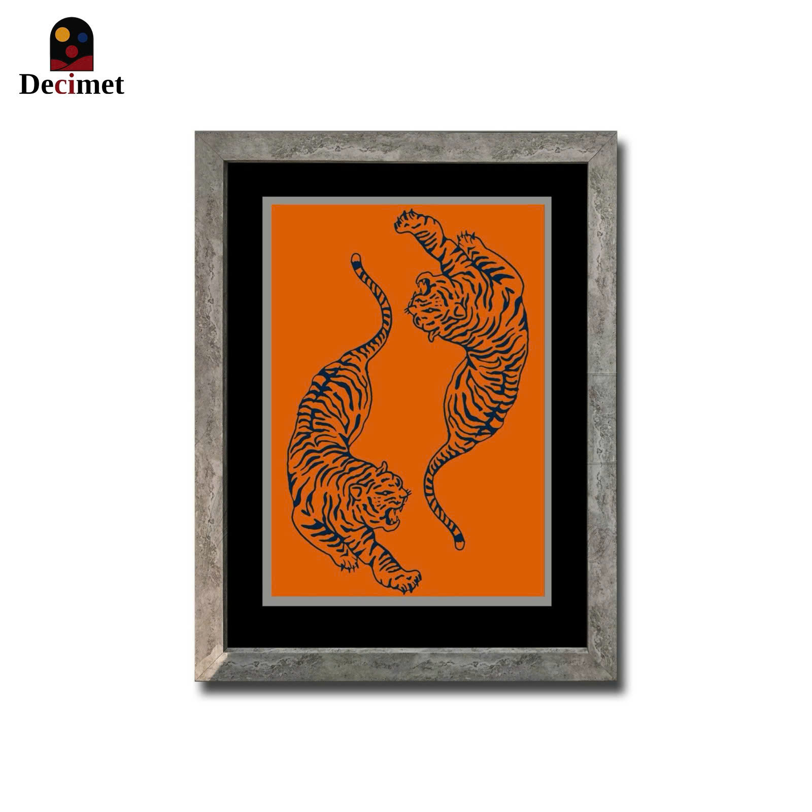  Poster Two Tigers