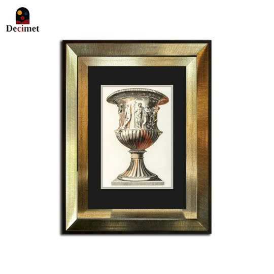 Composite-Double Frames Antique Medici vase by Johan Teyler