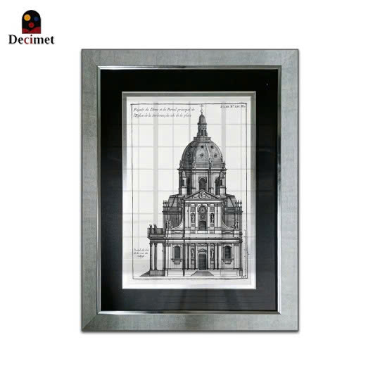 VINTAGE SILVER FRAME VALDEGRACE PARIS CHURCH