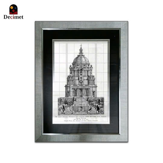VINTAGE SILVER FRAME ASHTON MEMORIAL