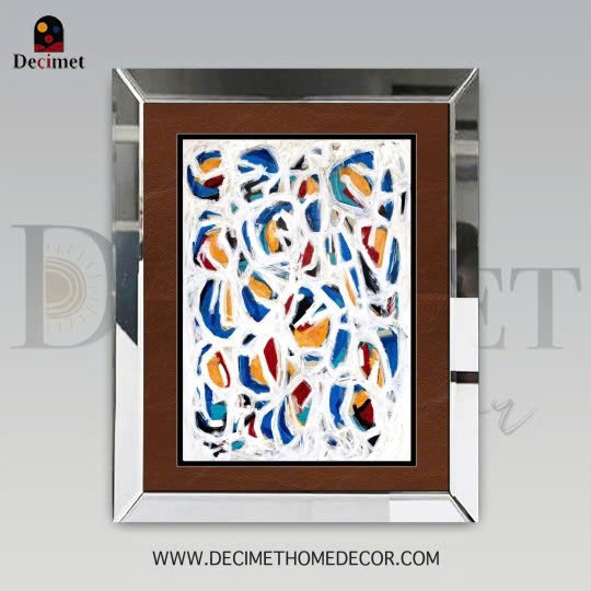 Silver Mirror Frame Painting Ergot II