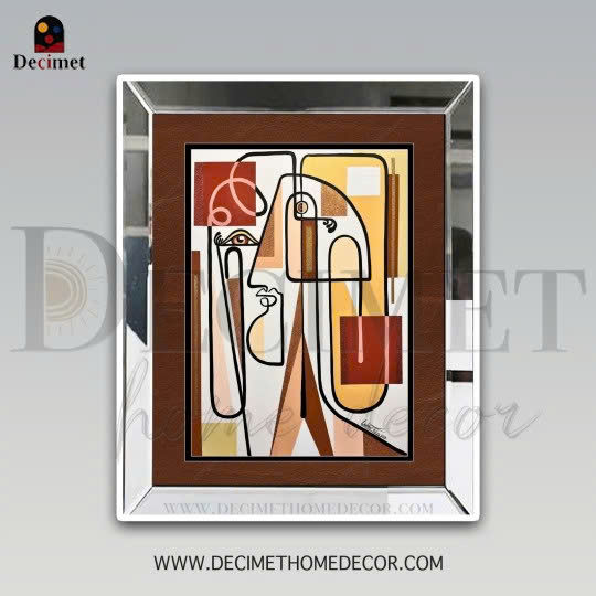 Silver Mirror Frame Painting Havana