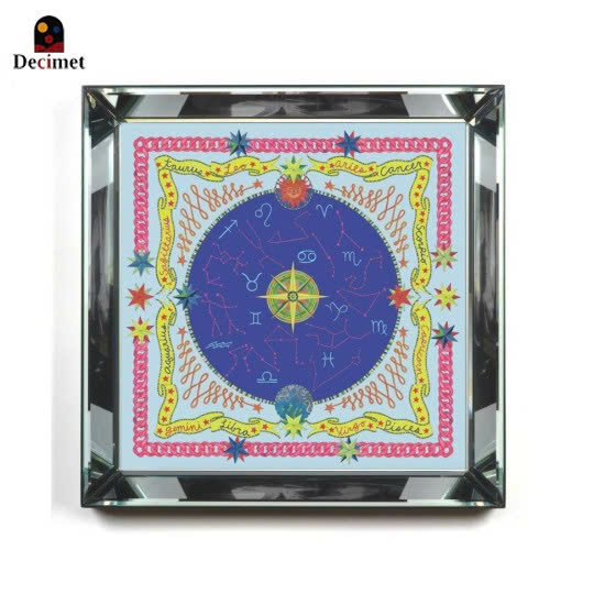 Tranh Khung Gương Bạc Zodiac No.2