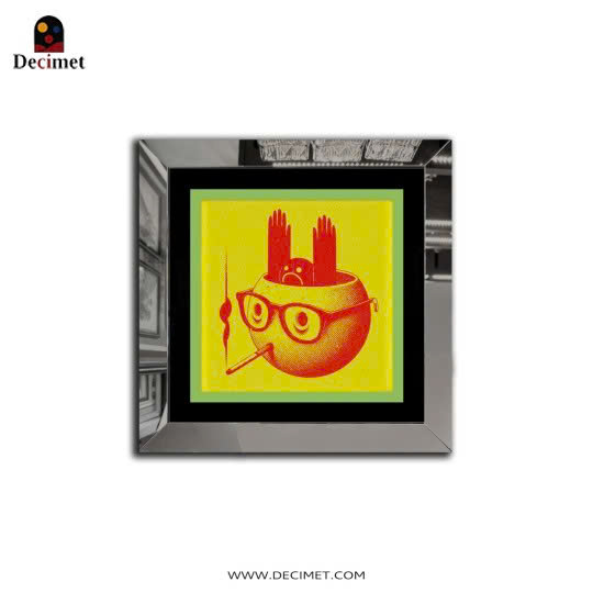 Tranh Khung Gương Bạc Circle Of Emotions Số.1