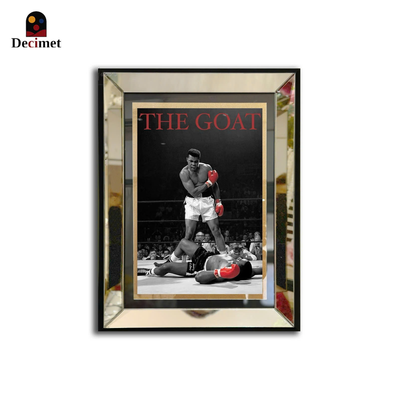 Tranh Khung Gương Bạc The Goat