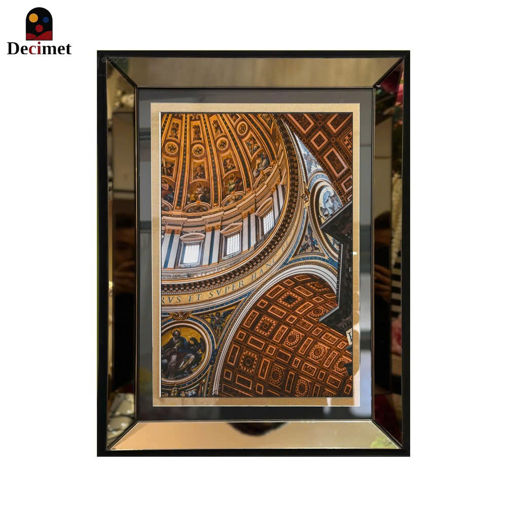Tranh Khung Gương Trà St. Peter’s Basilica - Vatican